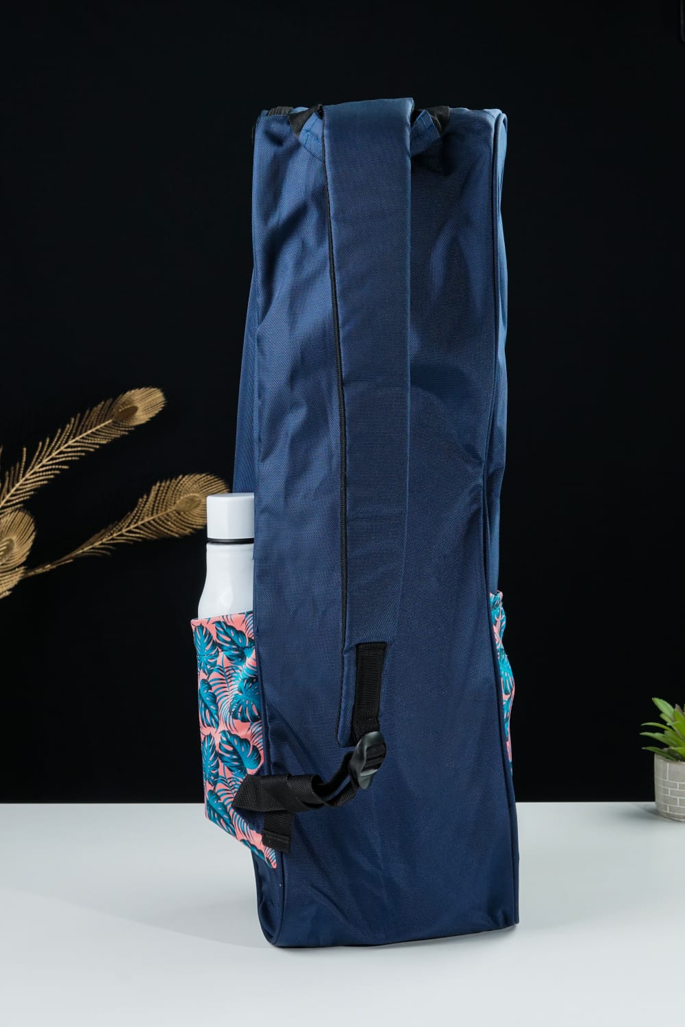 Azure Leaf Yoga Bag