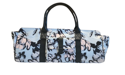 Floral Blue Yoga Bags