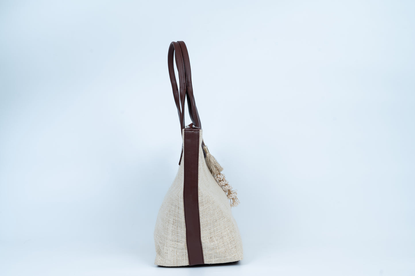 Ivory Soft Jute Tote