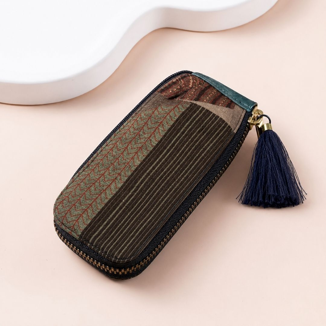 Grey Accents Key Pouch