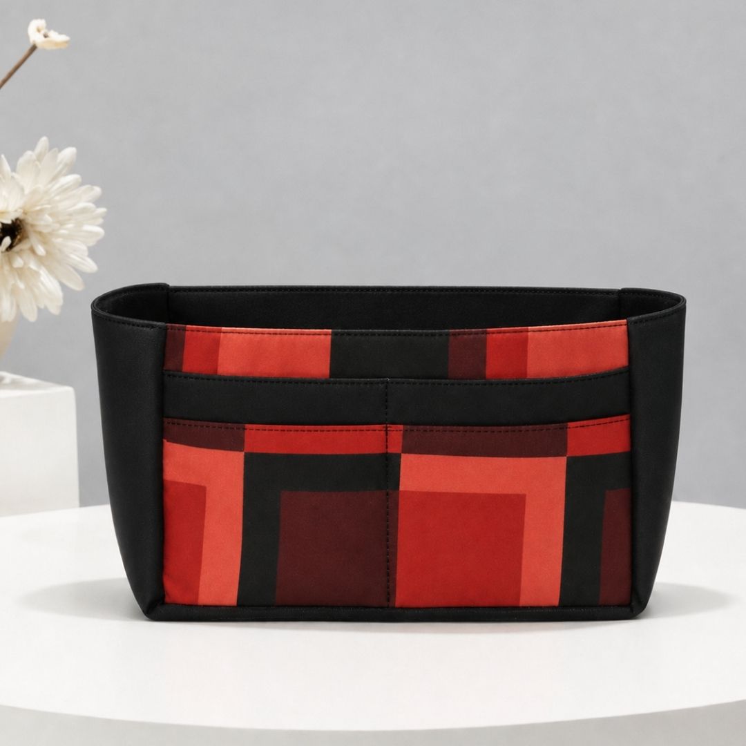 Colour Block Purse Organizer