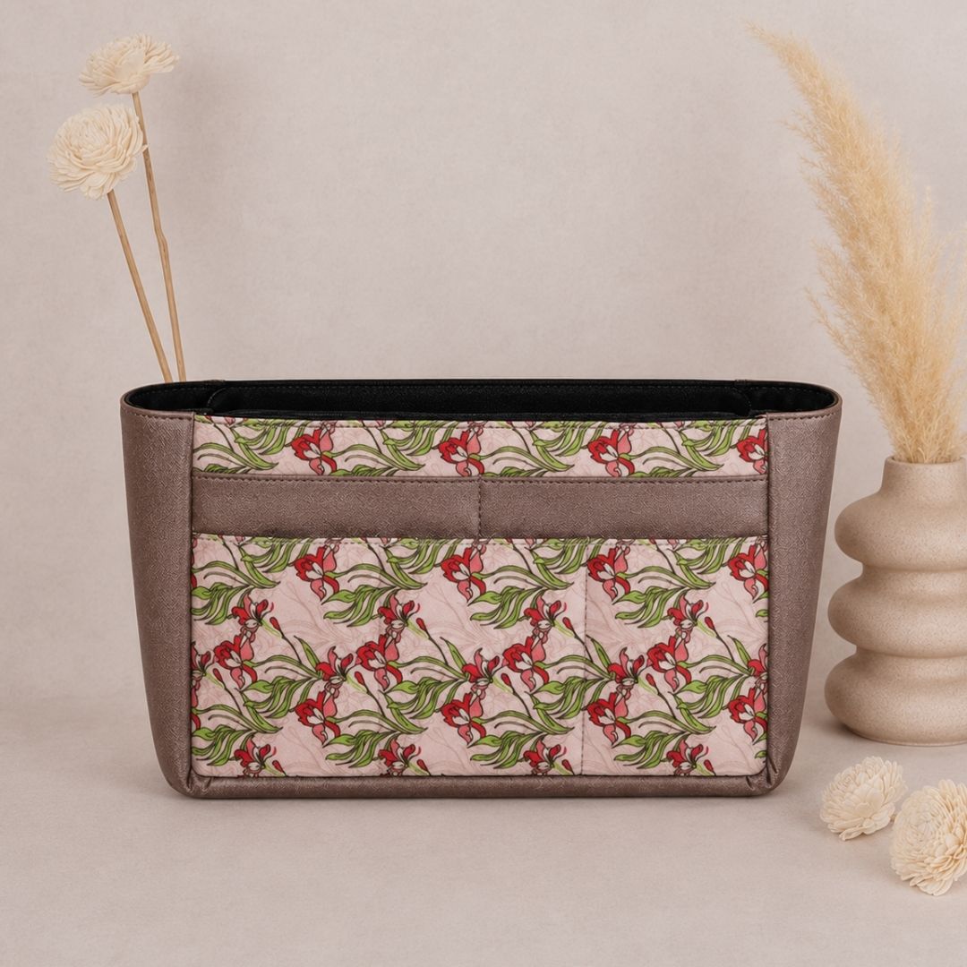 Fresh Bloom Purse Organizer
