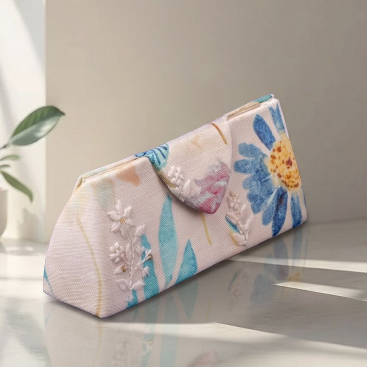Floral Blue Glare Box