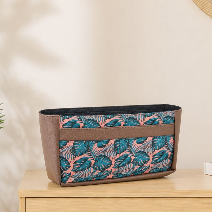 Azure Leaf Purse Organizer