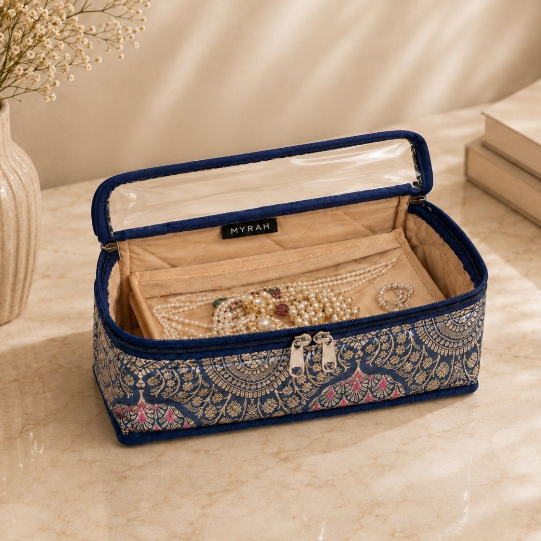 Long Set Pouch (Blue)