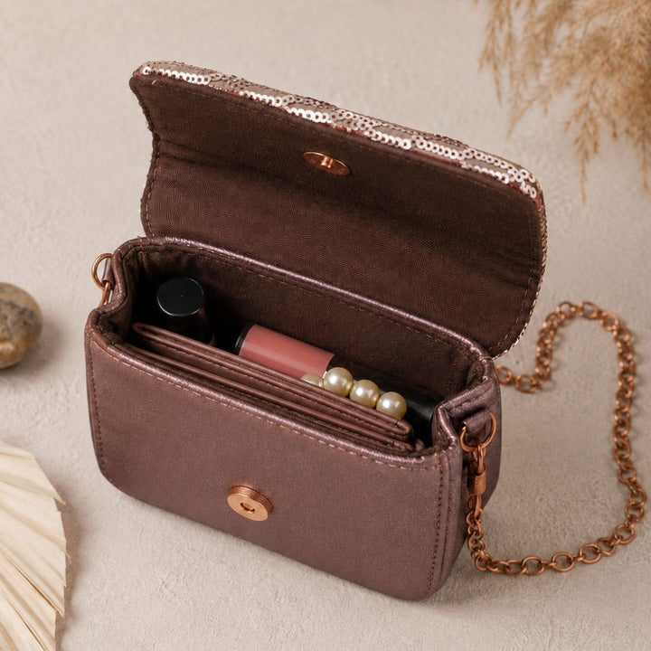 Bronze Shimmer Mini Sling