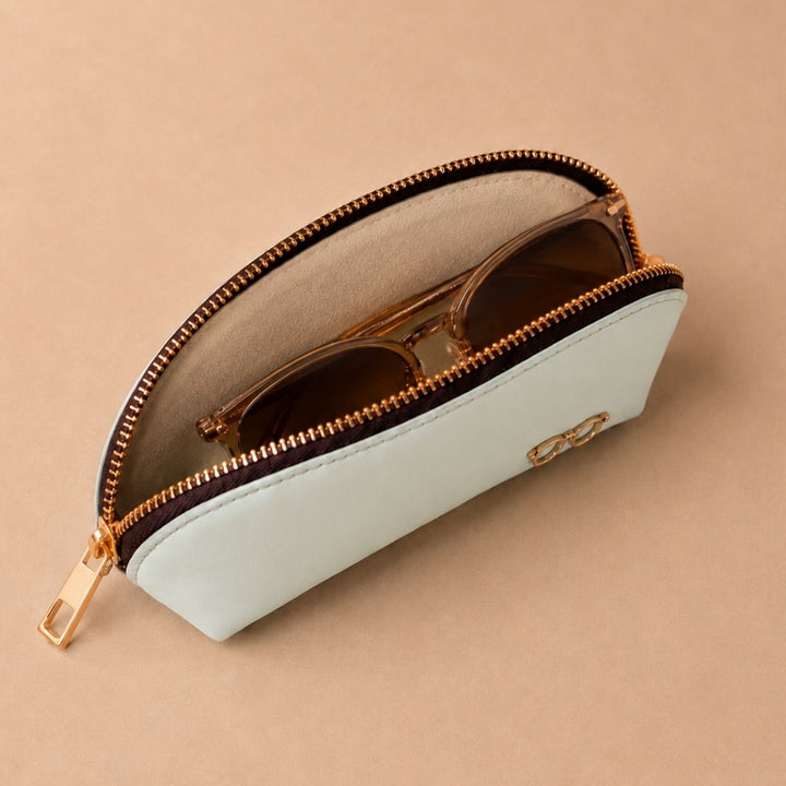 Pastel Green Glare Pouch