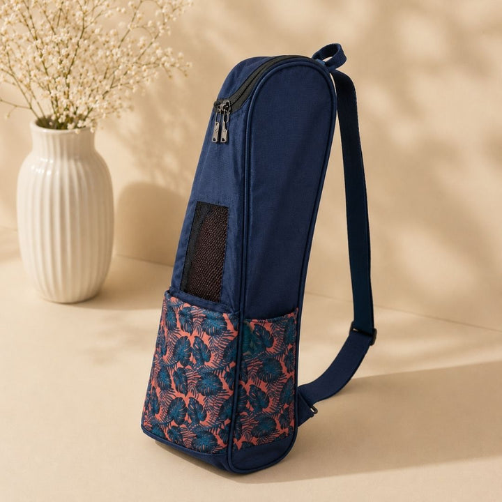 Azure Leaf Yoga Bag
