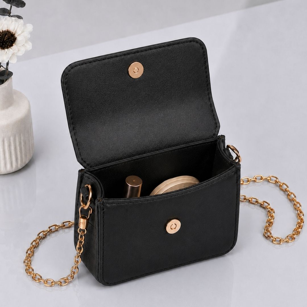 Solid Black Mini Sling