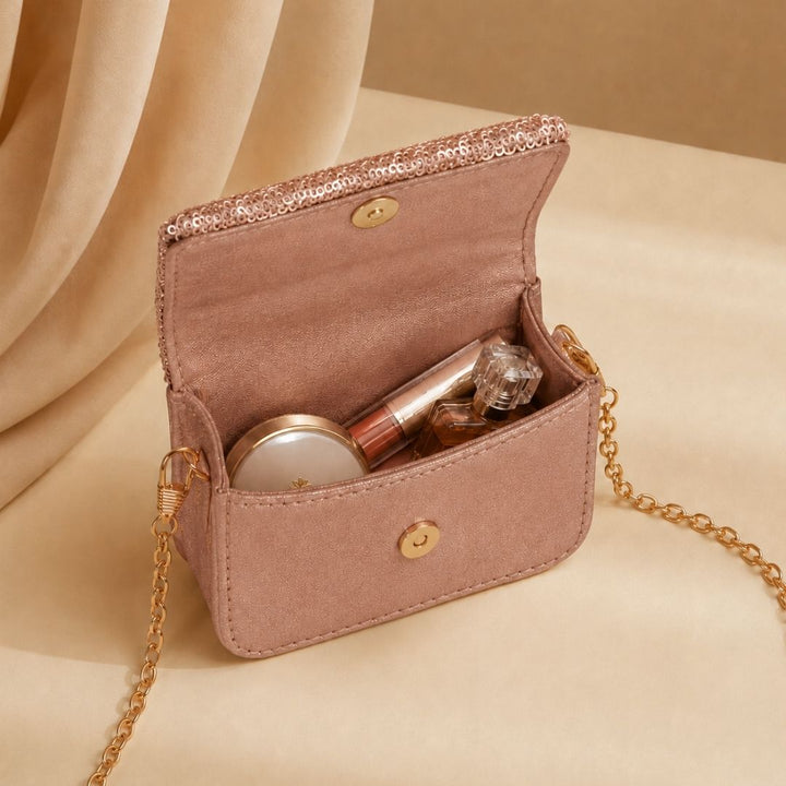 Gold Tasselled Mini Sling