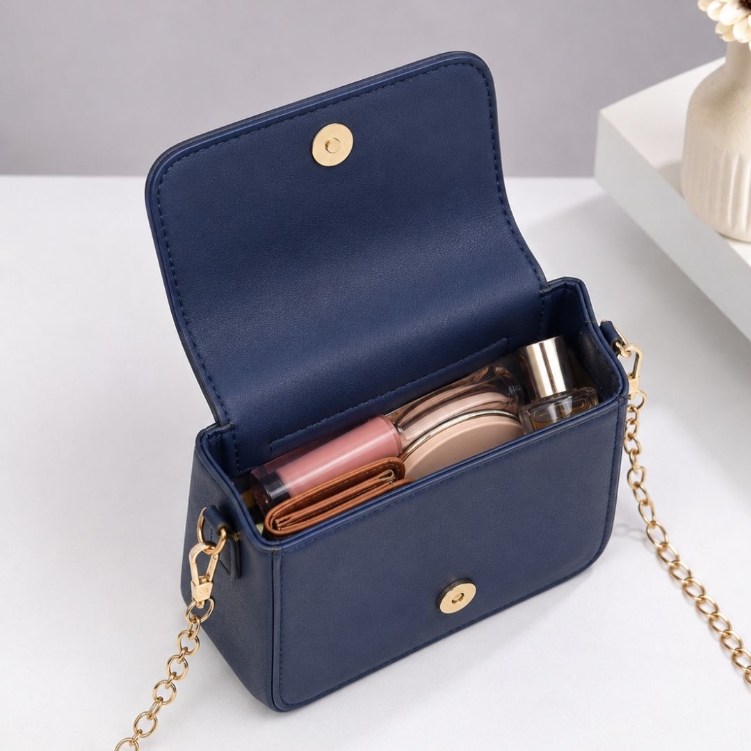 Solid Blue Mini Sling