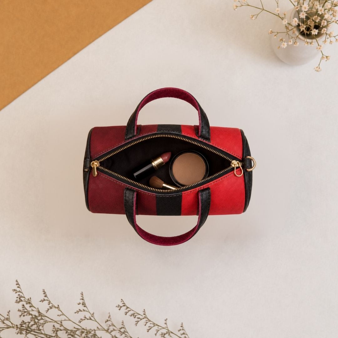 Colour Block Lipstick Pouch