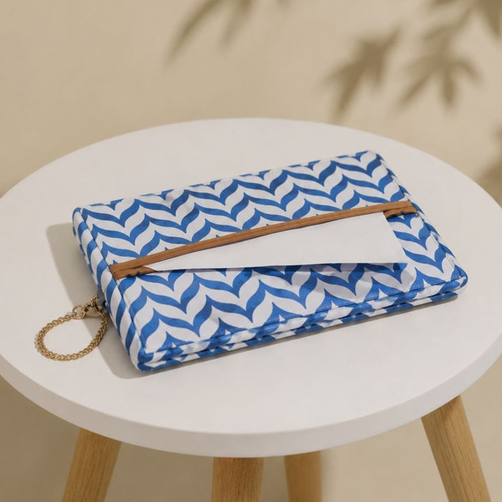 Blue Tissue Holder