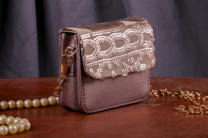 Bronze Shimmer Mini Sling