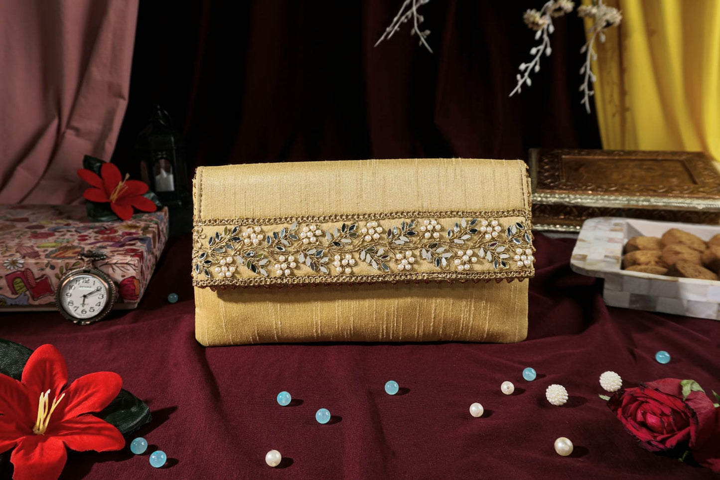 Gold Clutch