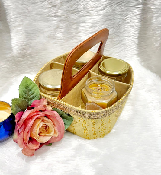 Gold Open Basket