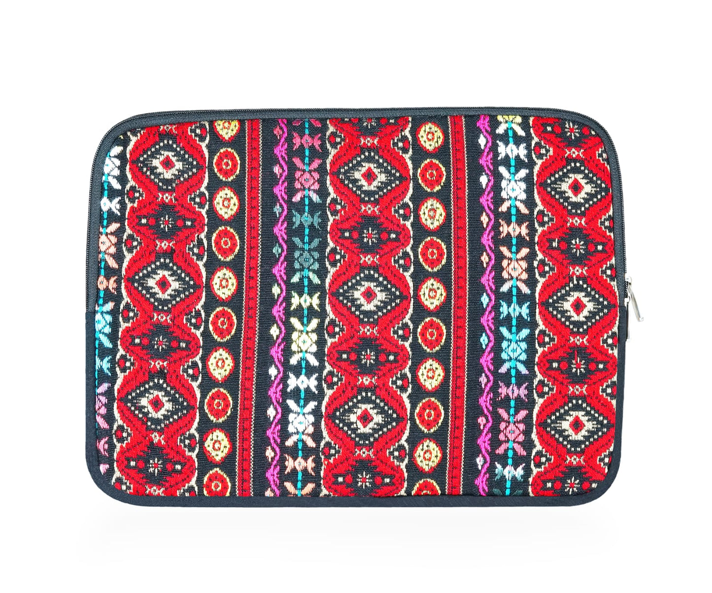 Laptop Sleeve Red Ethnic