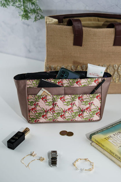 Fresh Bloom Purse Organizer