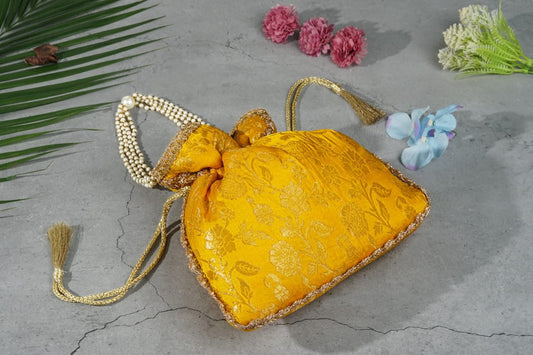 Brocade Yellow Batwa