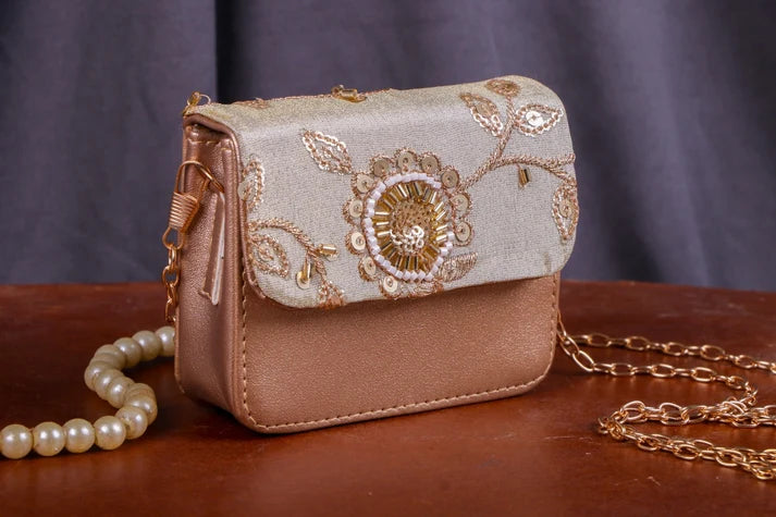 Intricate Gold Mini Sling