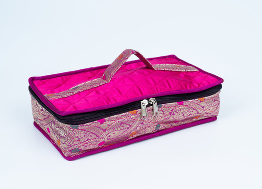 Multipurpose Jewellery Pouch (Purple)