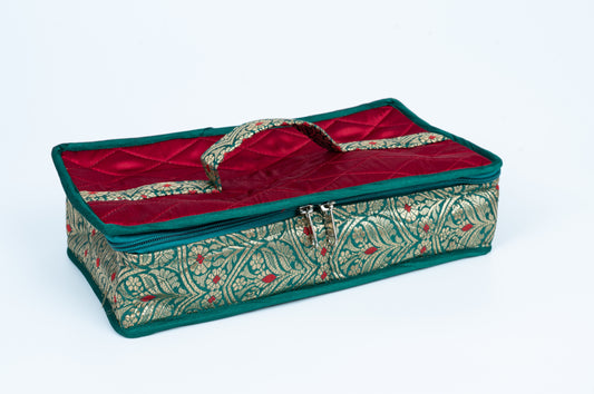 Multipurpose Jewellery Pouch (Green)