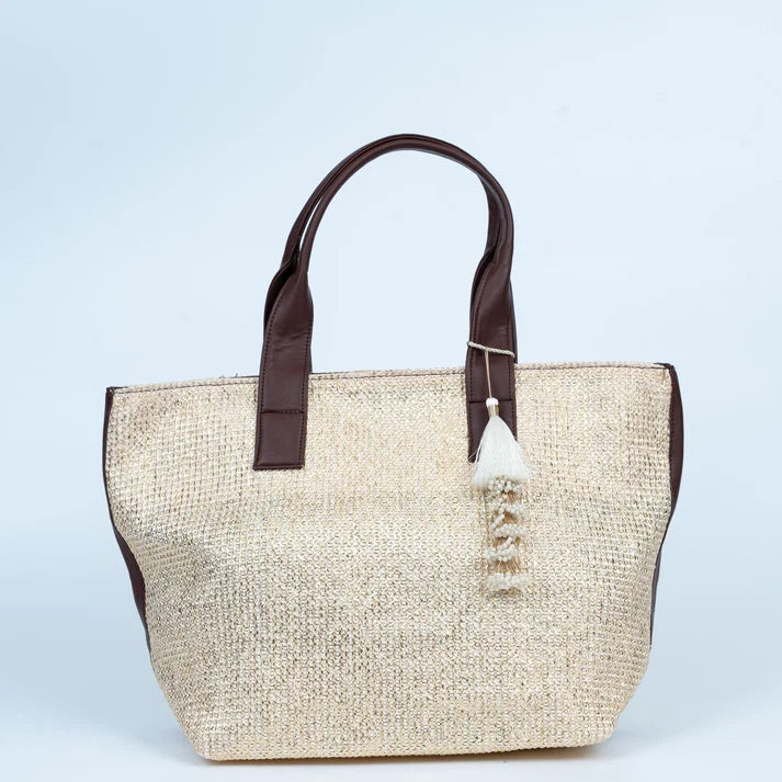 Shimmer Gold Soft Tote