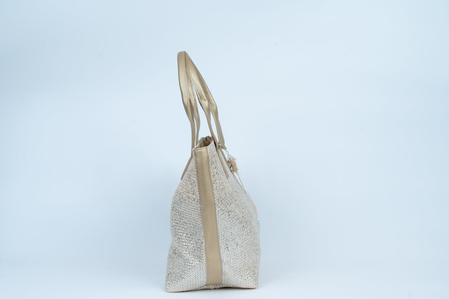 Silver shimmer Soft Tote