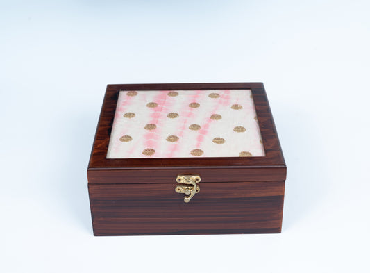 Pink Wooden Box