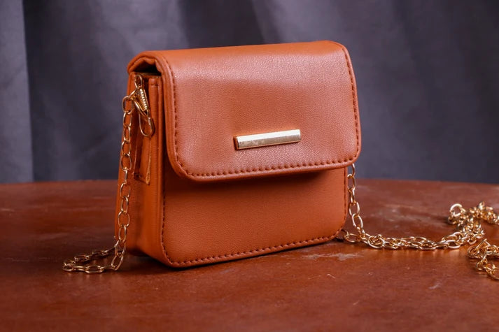 Solid Tan Mini Sling