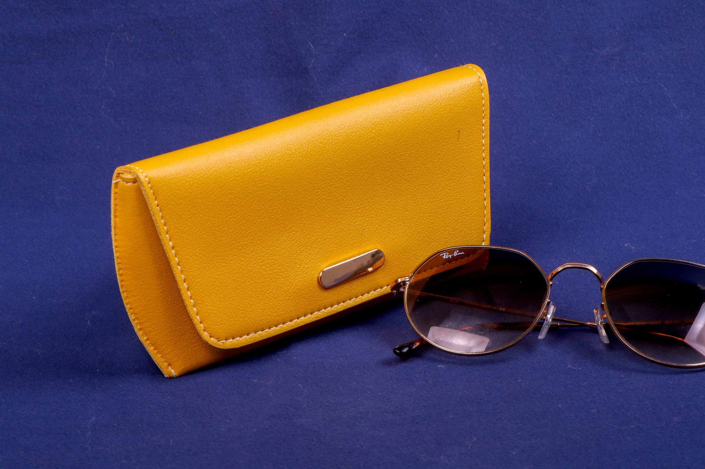 Solid Yellow Glare Pouch