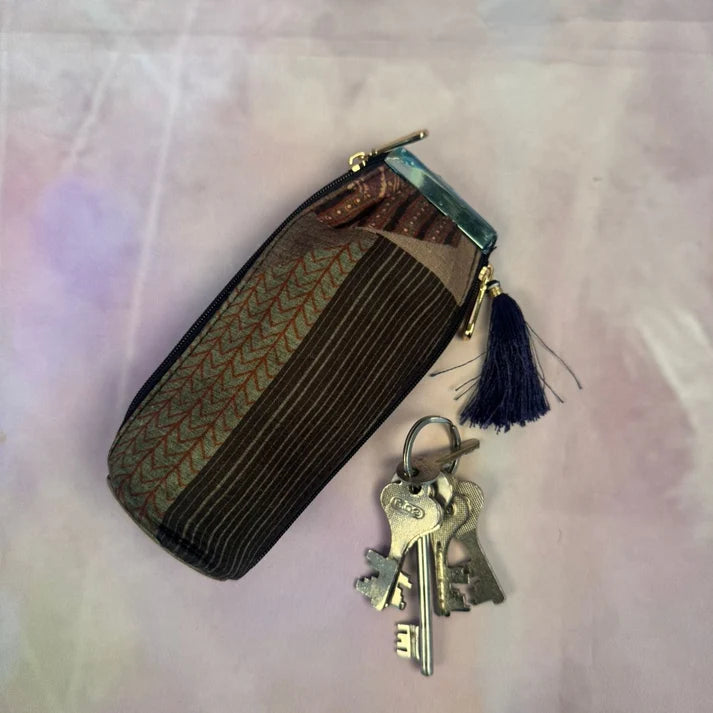 Grey Accents Key Pouch