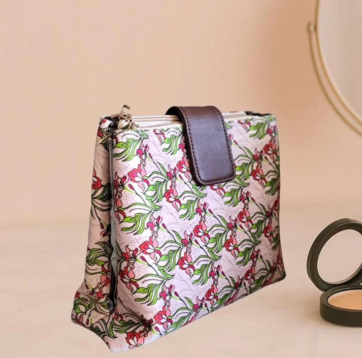 Fresh Bloom  Makeup Pouch