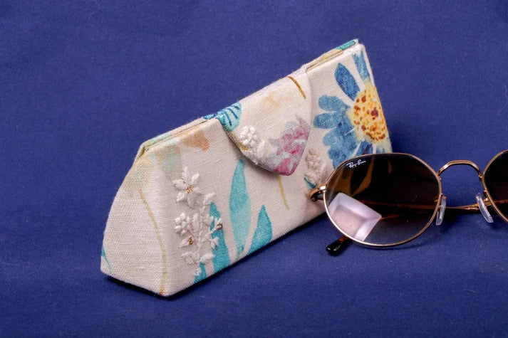Floral Blue Glare Box