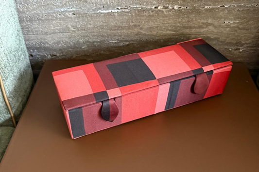 Colour block Watch Box