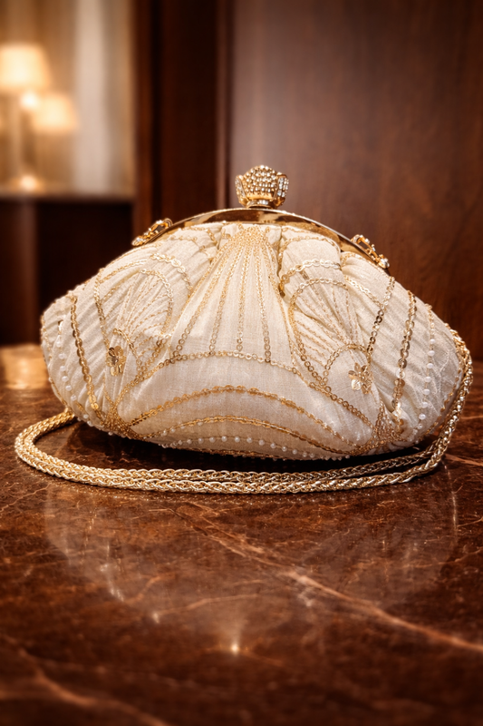 Potli Clutch Gold