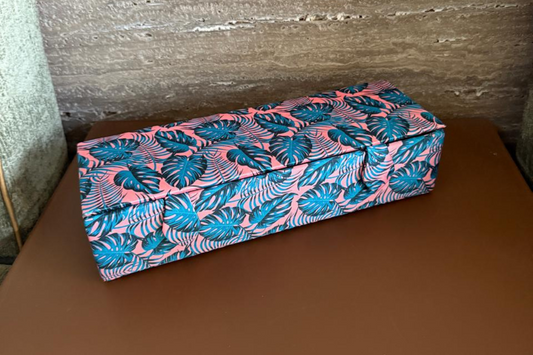 Azure Leaf Watch Box