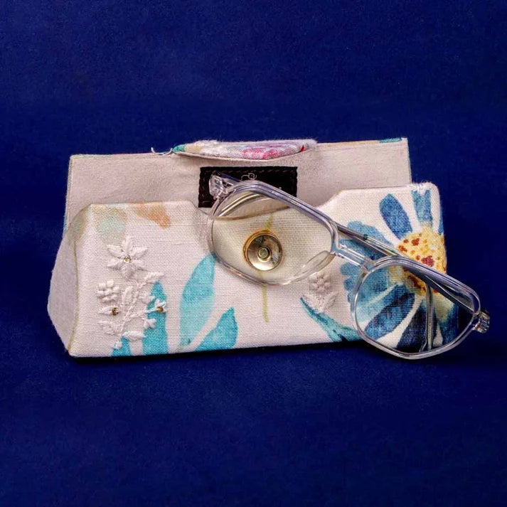 Floral Blue Glare Box
