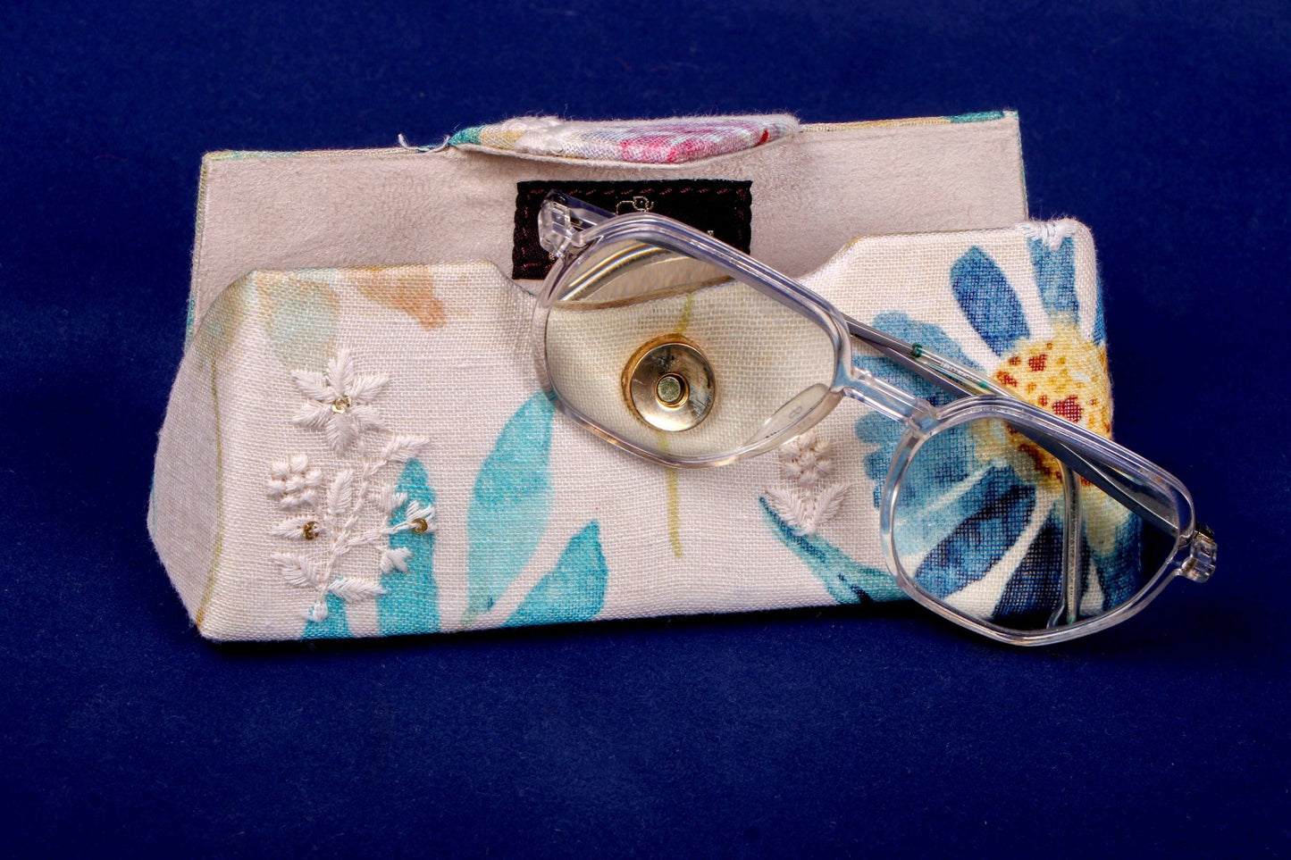 Floral Blue Glare Box