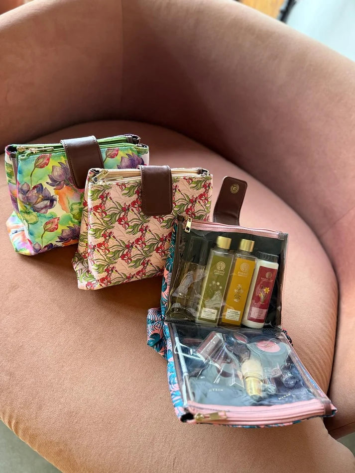 Fresh Bloom  Makeup Pouch