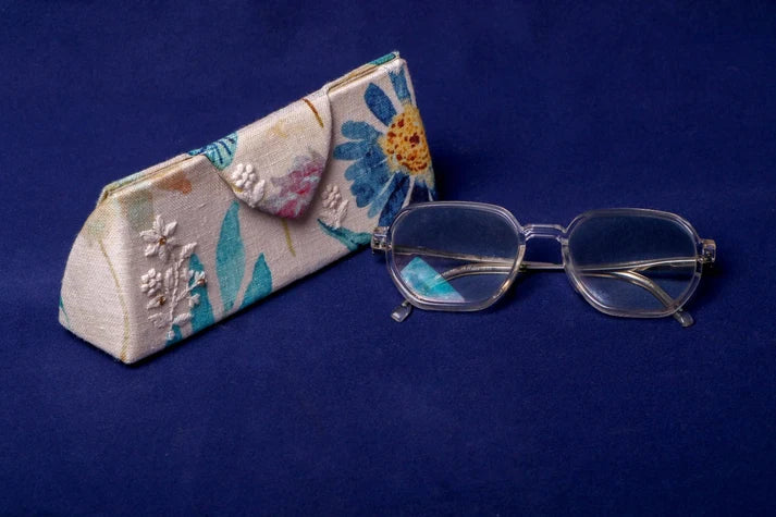 Floral Blue Glare Box