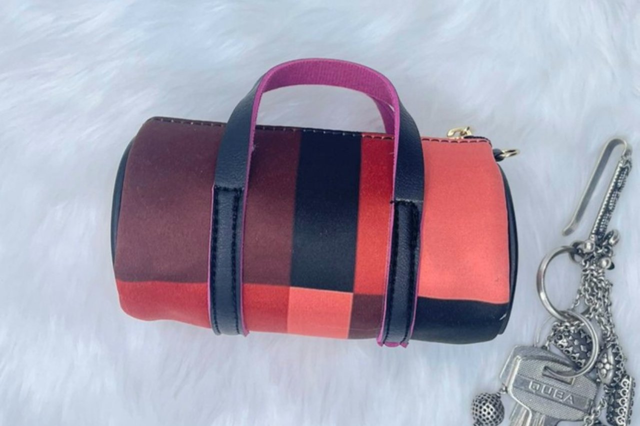 Colour Block Lipstick pouch