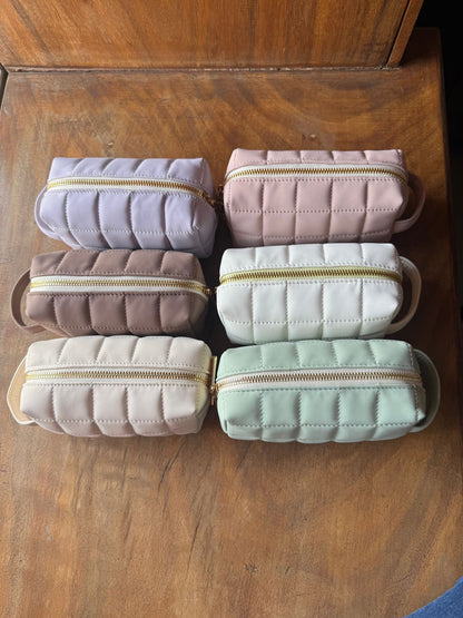 Brown Makeup Pouch